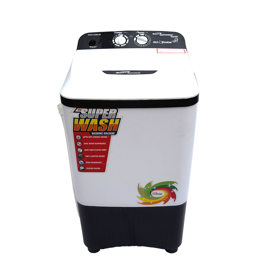Single Tub Washing Machine - GNW-1208 DLX